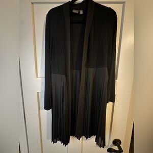 Elegant Black Pleated top